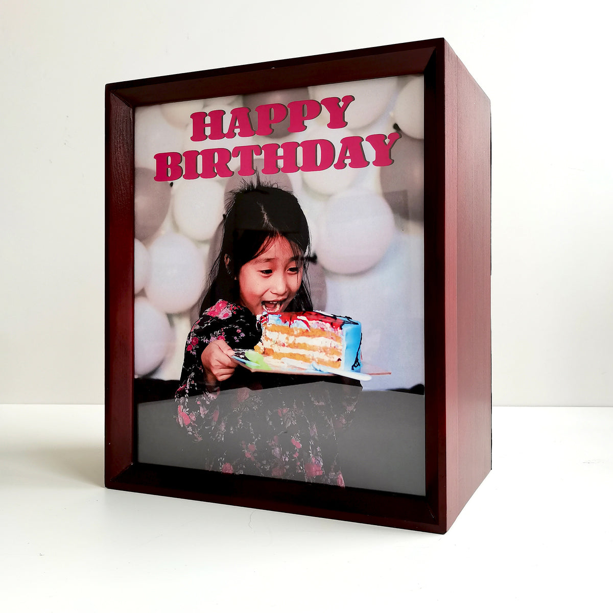 Quick Gifts|Birthday Gift Customized engraved whiskey glass set, photo frame, practical gift, multi-purpose esg gift box