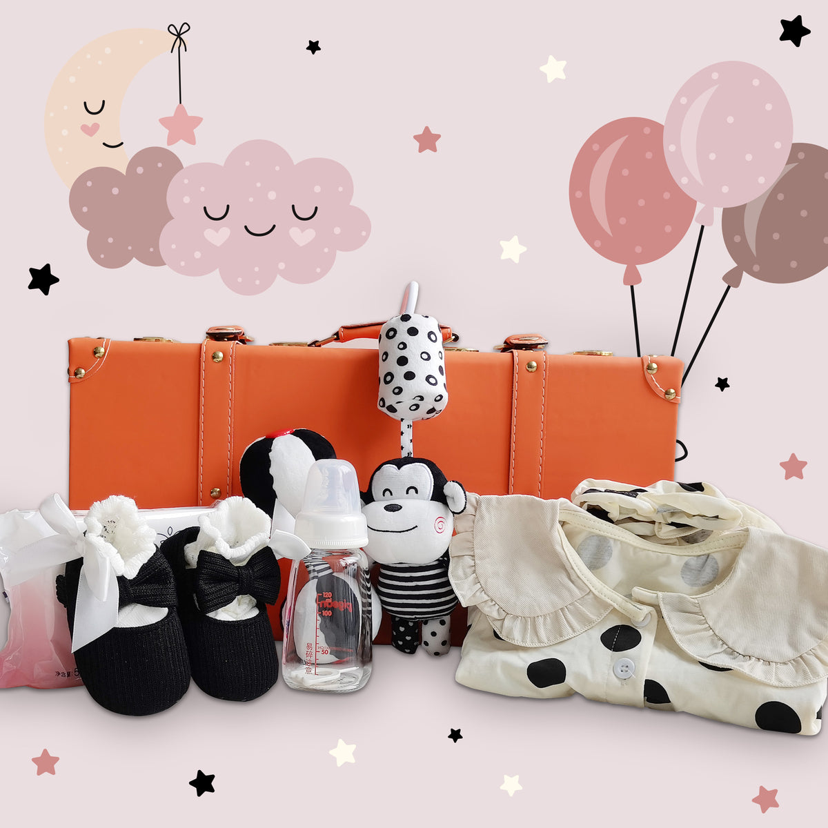 Baby Gift Box Set | Full moon gift box set, newborn gift ,baby gift