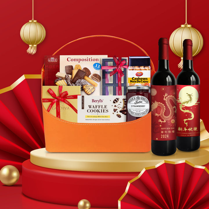 New Year Business Gift Hamper|Customized Fruit&Food Hampers