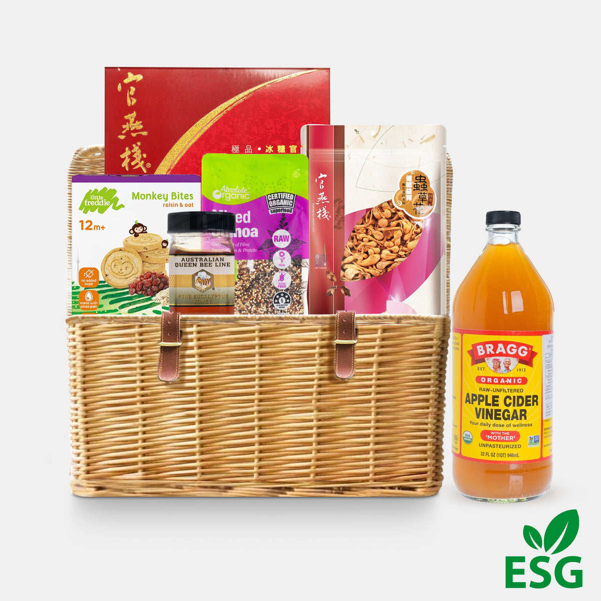 ESG Hamper| get well soon gift hamper，Organic juice, bird's nest nutritional supplements