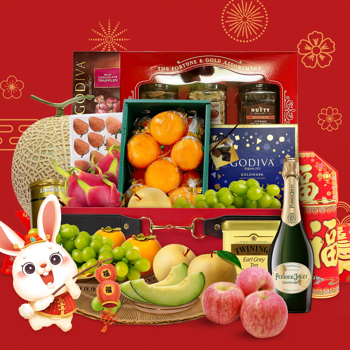 2023 Chinese New Year Hamper|  Year of the Rabbit Fruit Hamper