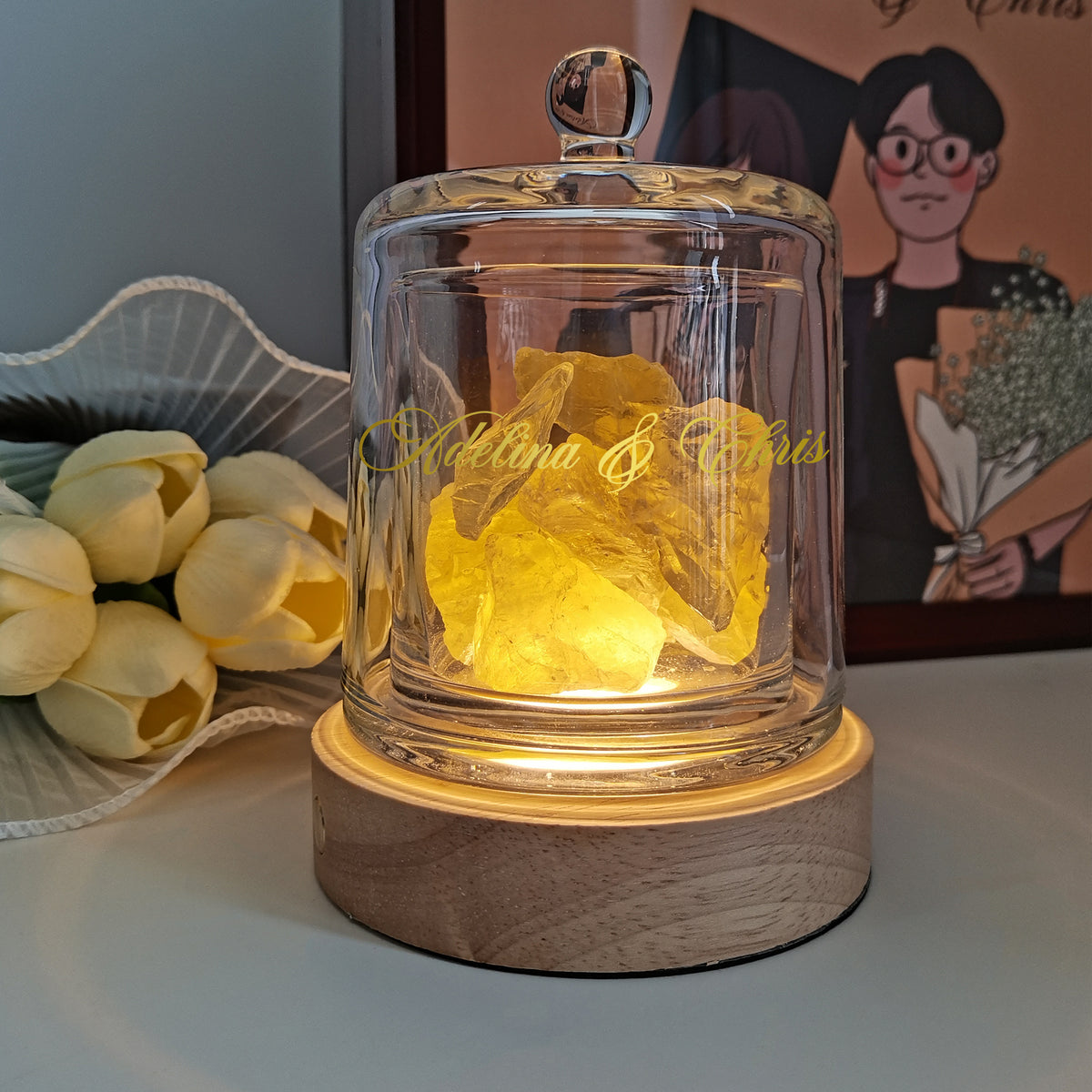 Quick Gifts|Aromatherapy set couple gift citrine fireless aromatherapy, esg gift