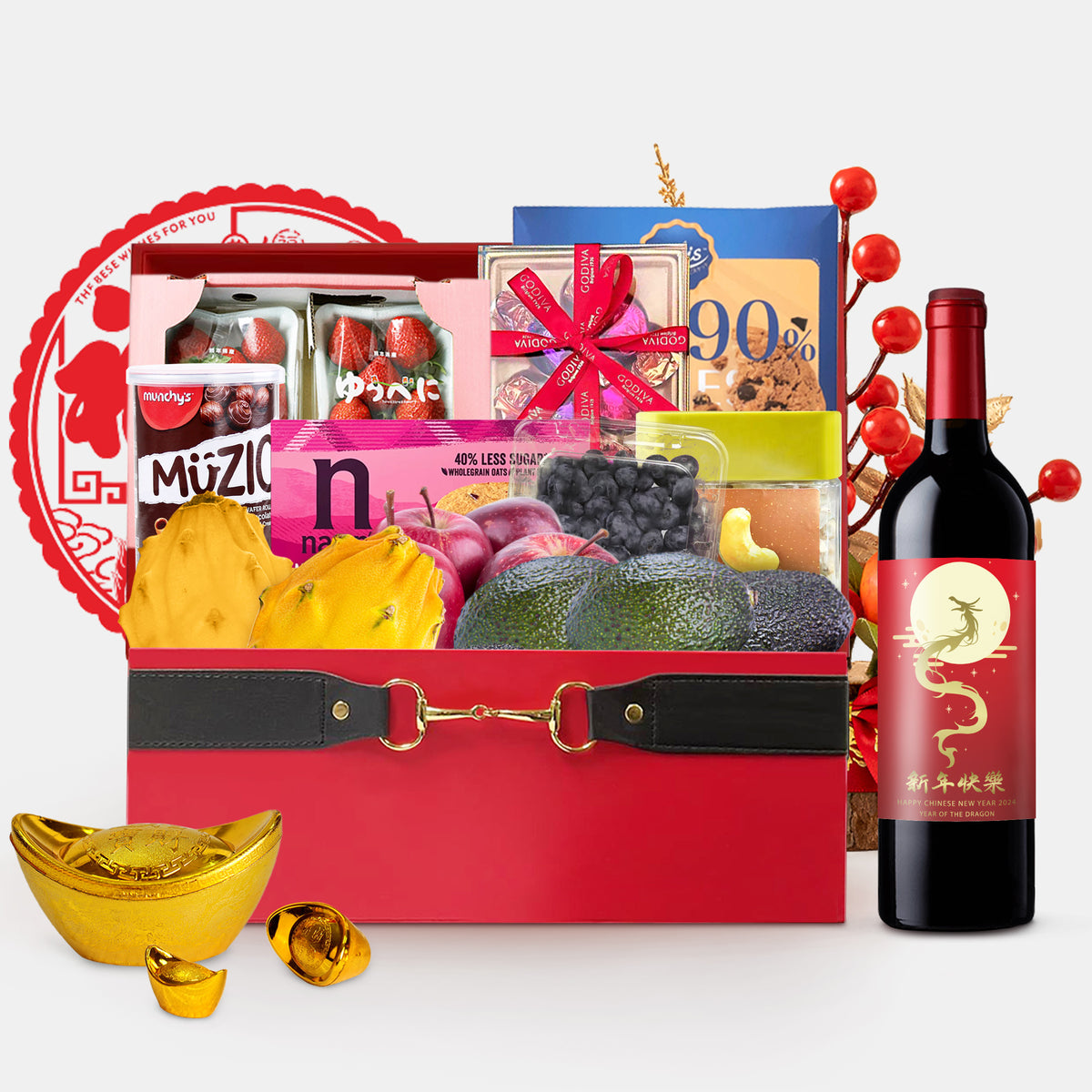 2024 Chinese New Year Hamper|wine ,food hamper