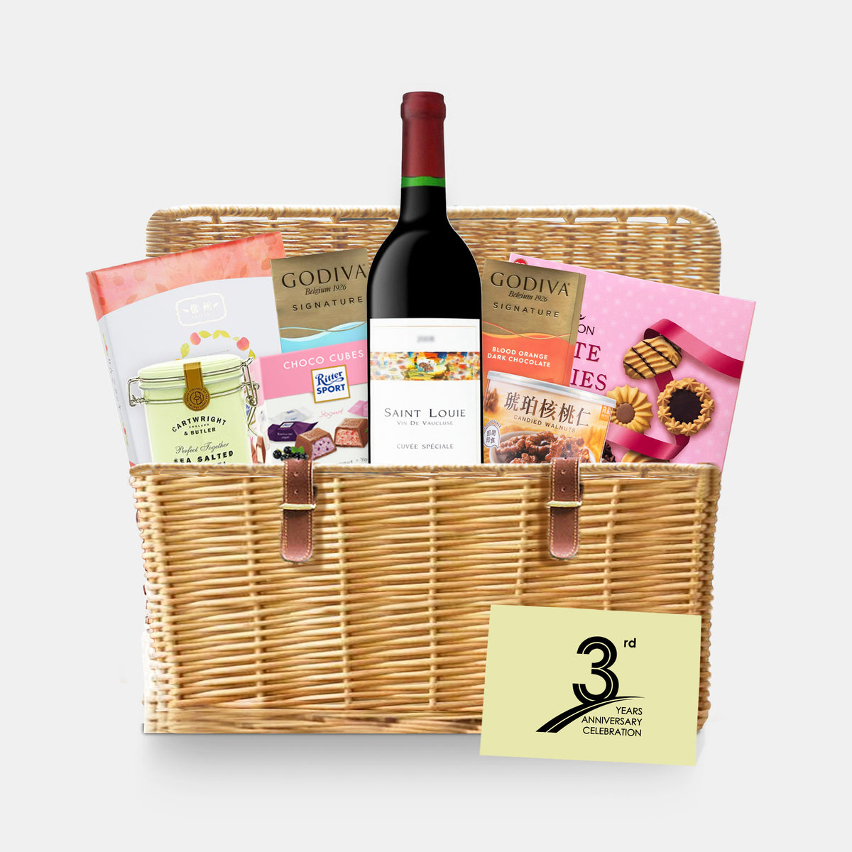Exclusive Red Wine with Celebration Hamper