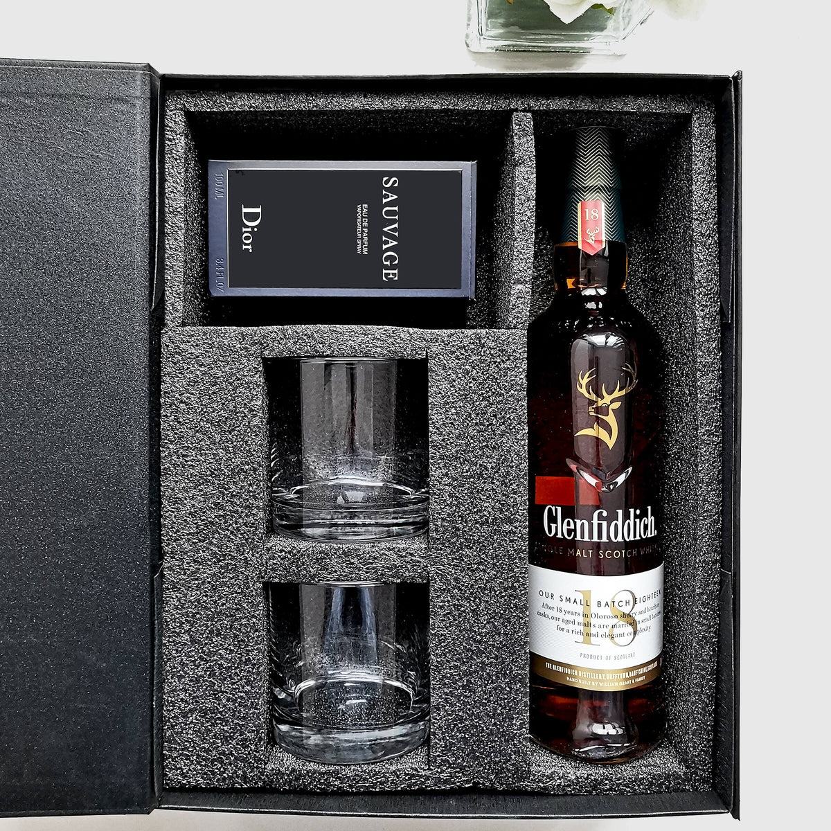 Quick Gifts |Gift for him ,glenfiddich whisky gift box