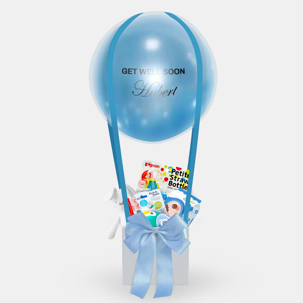 celebration birth balloon gift ，Baby Hamper|baby gift （blue-1 ）