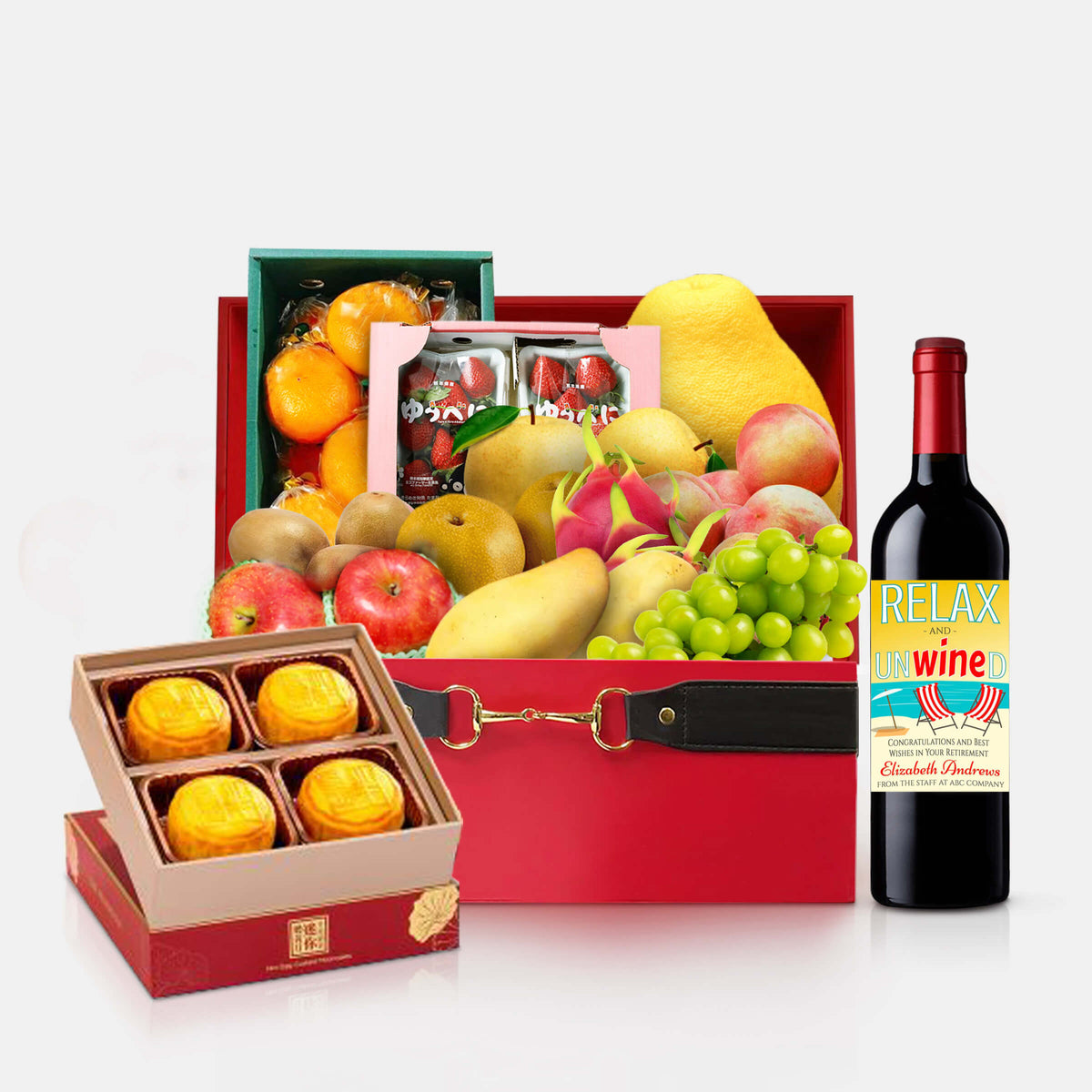 Mid-Autumn Hamper|中秋送禮食物果籃 - Design Your Own Wine